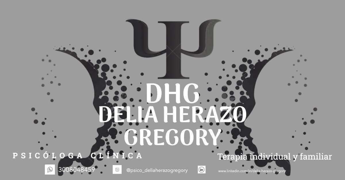 Logotipo Delia Herazo Gregory, psicóloga clínica